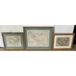 MAPS OF PERSIA, a set of three engravings, largest 46cm x 53cm. (3)