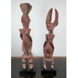 CHAMBA MUMYE, a pair, Nigeria. 73cm H (2)