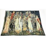 FLEMISH DESIGN TAPESTRY, 135cm x 191cm.