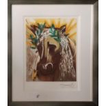 SALVADOR DALI, 'Printemps', lithograph, 49cm x 32cm, published 1983 George Israel, framed.