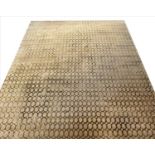 THE RUG COMPANY 'DIAGONAL BEAD' CARPET, 373cm x 276cm, designed by Neisha Crosland.