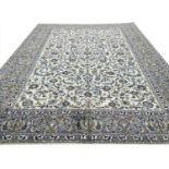 FINE PERSIAN ISPHAHAN DESIGN CARPET, 380cm x 305cm.