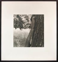 KIMUSHA HANA, in The Garden of Eden, black and white photo print, 27cm x 27cm.