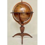 GLOBE COCKTAIL CABINET, usually large in the form of an antique terrestrial globe with tripod