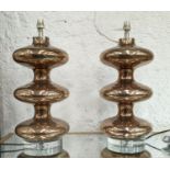 JULIAN CHICHESTER LUCERNE TABLE LAMPS, a pair, 54cm H. (2)