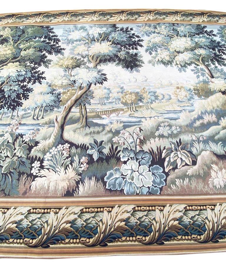 FLEMISH DESIGN TAPESTRY, 390cm x 220cm. - Image 5 of 7