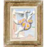 PABLO PICASSO, Bagnante Che Gioca Al Pallone, rare pochoir 1955, limited edition 200, suite Venti