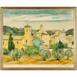 YVES BRAYER, "Provence", handsigned and numbered lithograph on Japon paper, limited edition 175,