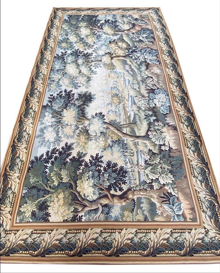 FLEMISH DESIGN TAPESTRY, 390cm x 220cm. - Image 7 of 7