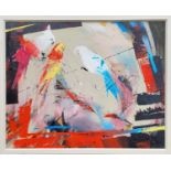 IRINA POGORELOVA (born in 1947, Ukrainian), 'Parrots' 2004, oil on canvas, 79.5cm x 99.5cm.