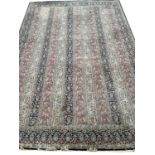 FINE PURE SILK QUM DESIGN CARPET, 310cm x 215cm.