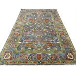 FINE CONTEMPORARY GAROUS DESIGN CARPET, 278cm x 182cm.