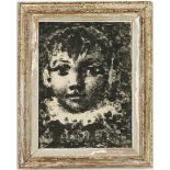 PABLO PICASSO, Claude, portrait of Picasso's son, original lithograph, edition 2000 - 1950,