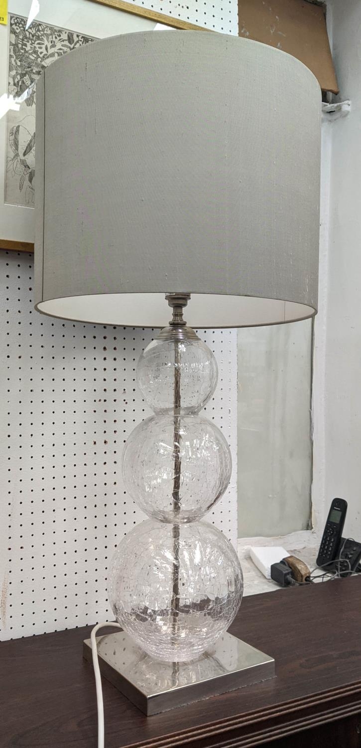 PORTA ROMANA PASTEUR TABLE LAMPS, a pair, with Porta Romana shades, 82cm H. (2) - Image 3 of 6