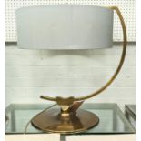 ATTRIBUTED TO PAOLO MOSCHINO LEXINGTON TABLE LAMP, with shade, 61cm H.