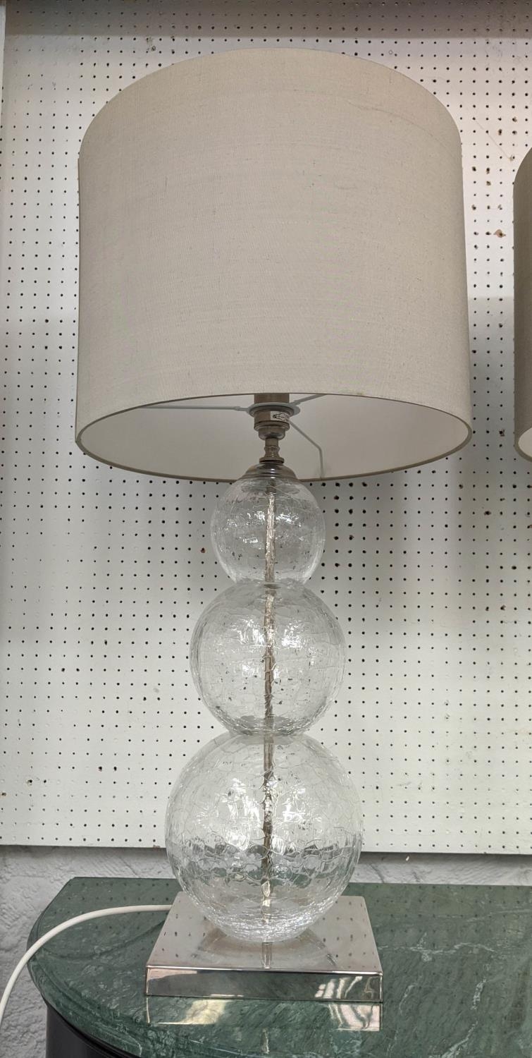 PORTA ROMANA PASTEUR TABLE LAMPS, a pair, with Porta Romana shades, 82cm H. (2) - Image 2 of 6