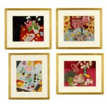 HENRI MATISSE, a set of four still life studies, off set lithographs, signed in the plate, 31.5cm