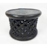 BABANKI STOOL, 58cm H D x 41cm H, Cameroon.