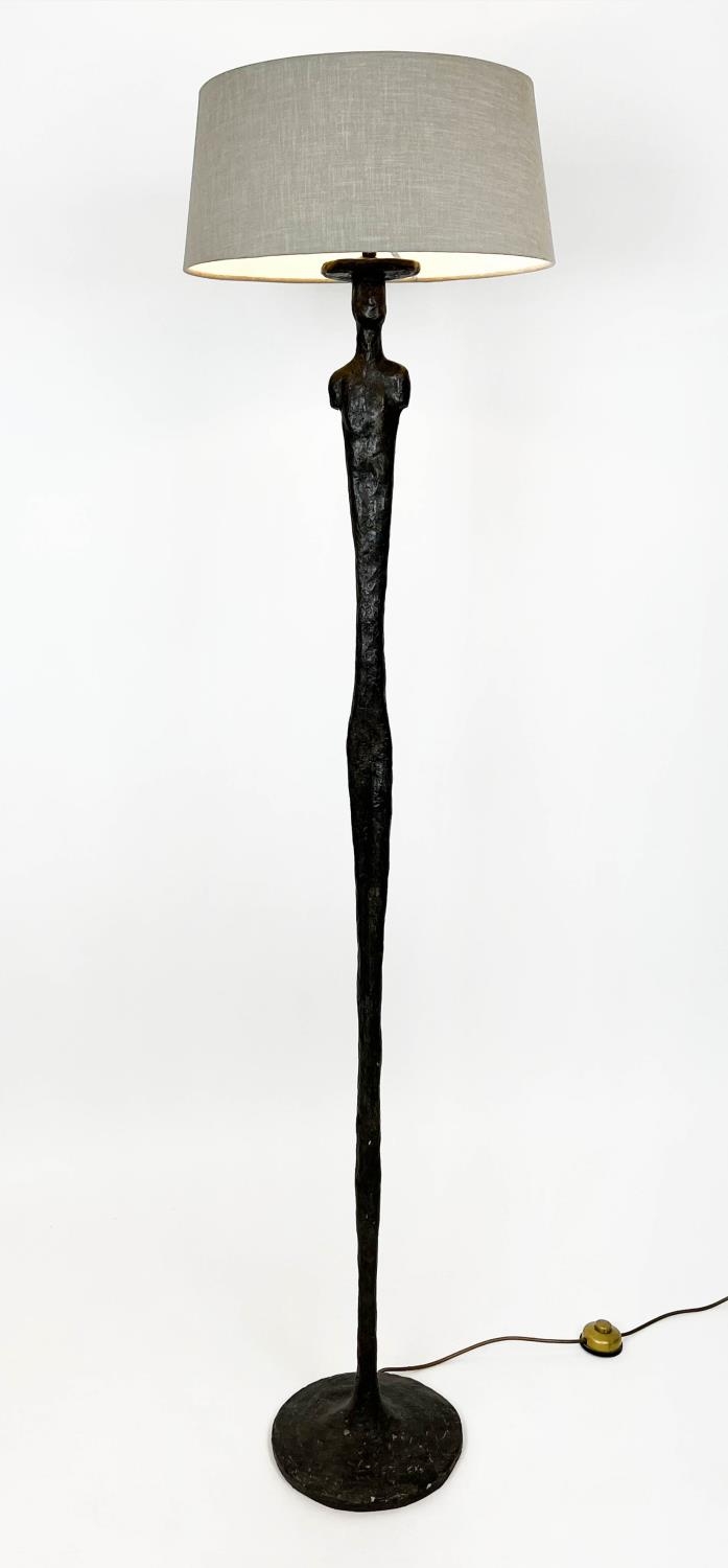 PORTA ROMANA FLOOR LAMP, 169cm H, with shade.