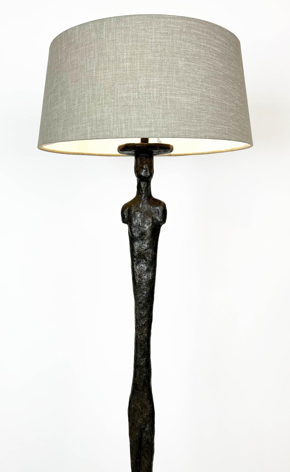 PORTA ROMANA FLOOR LAMP, 169cm H, with shade. - Image 4 of 5