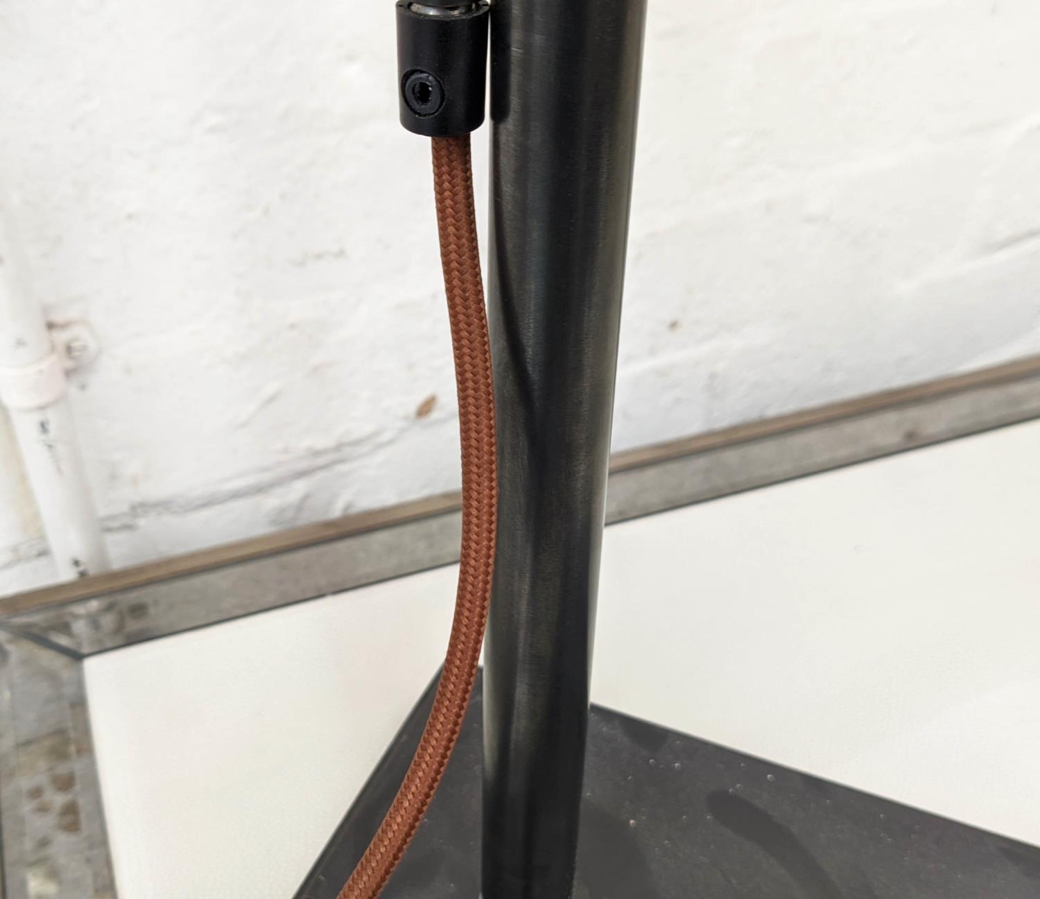 VISUAL COMFORT & CO PASK PHARMACY FLOOR LAMP, by Thomas O'Brein, 132cm H, dark bronze style. - Image 5 of 6