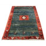 GABBEH RUG, 220cm x 162cm.