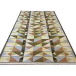 FINE SWEDISH DESIGN KILIM, 304cm x 194cm.