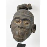 MONKEY MBOULOU MASK, 57cm H, Cameroon.