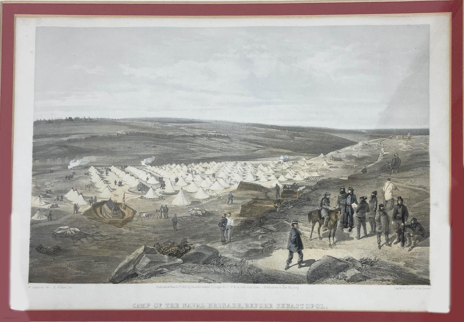 William Simpson (1823–1899) & Jonathan Needham (active 1850–1874) 'Scenes from the Crimean War', a - Image 4 of 9