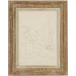 HENRI MATISSE, Portrait of a woman E7, collotype, signed in the plate, edition 950, 1943, printed by