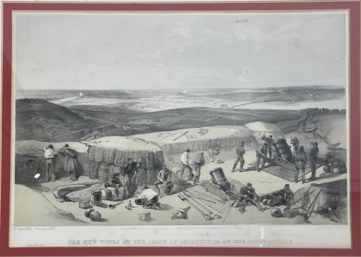 William Simpson (1823–1899) & Jonathan Needham (active 1850–1874) 'Scenes from the Crimean War', a - Image 7 of 9