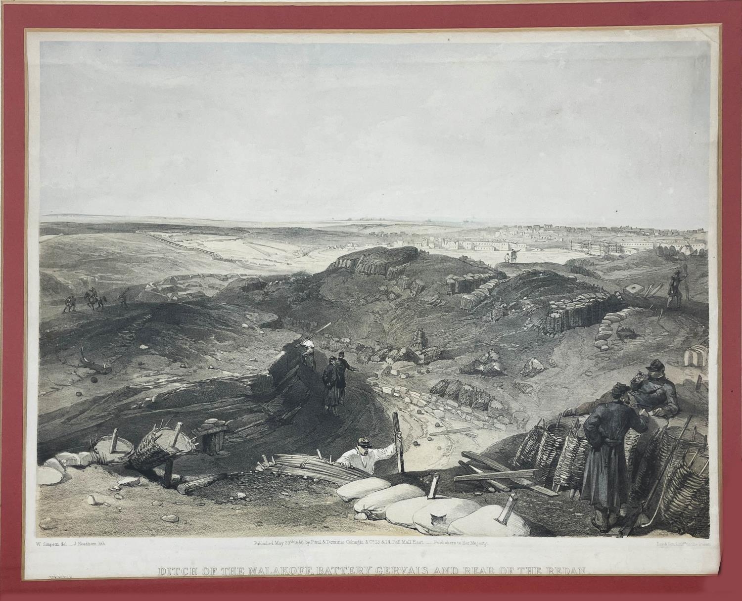 William Simpson (1823–1899) & Jonathan Needham (active 1850–1874) 'Scenes from the Crimean War', a - Image 5 of 9