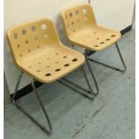 LOFT POLO CHAIRS, a set of six, by Robin Day, 70cm H. (6)