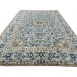 FINE PERSIAN ISPHAHAN DESIGN CARPET, 330cm x 225cm.