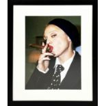 MADONNA, Hyde Park Hotel, London 1992, C-type print, edition 8 of 50, signed and numbered by Richard