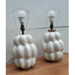 VAUGHAN CHABLAIS TABLE LAMPS, a pair, 42cm H. (2)