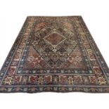 ANTIQUE JOSHAGAN CARPET, 328cm x 243cm.