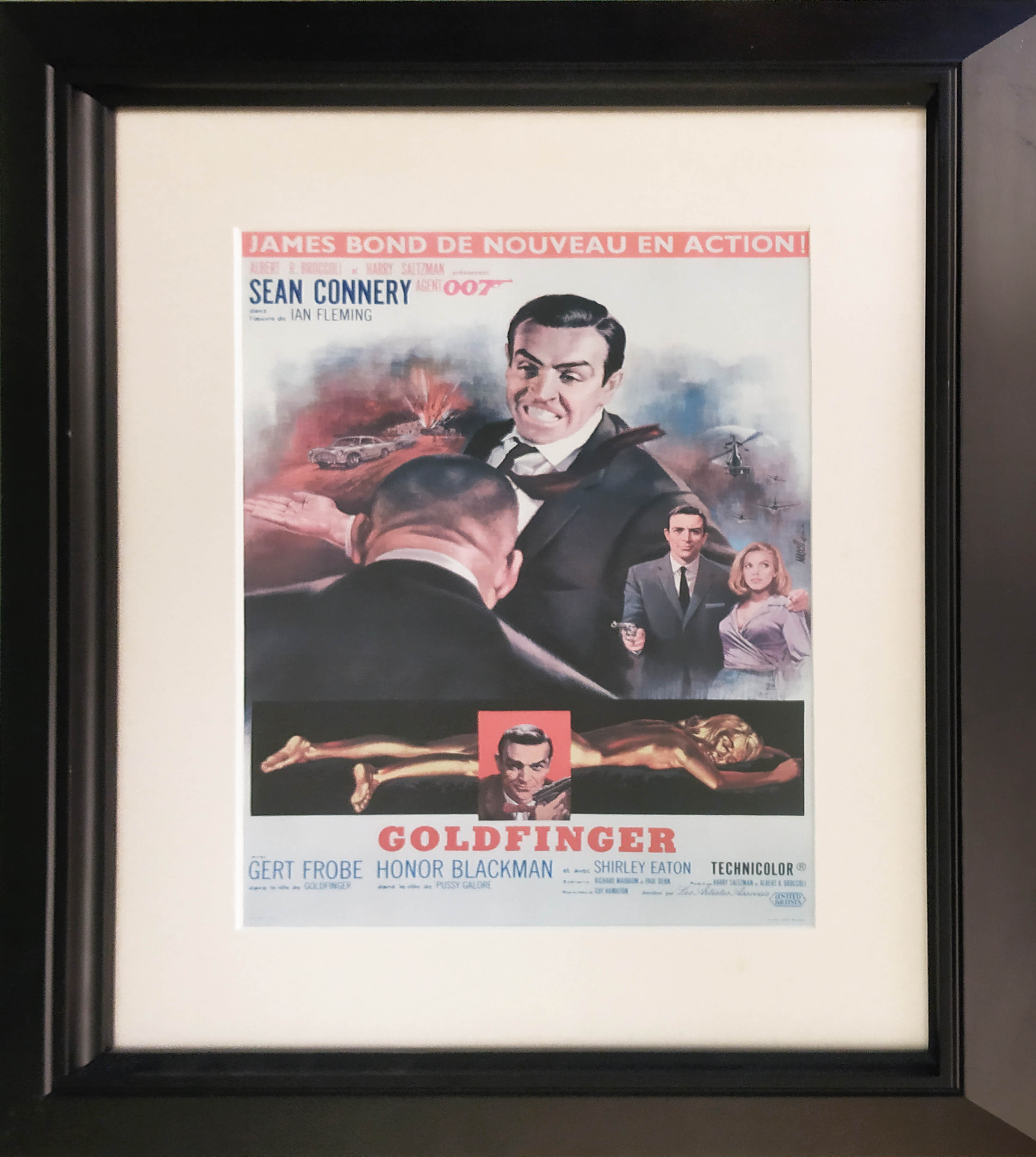 JAMES BOND, united artists MGM & Eon productions 'reproduction offset lithographic film posters',