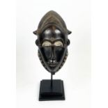 BAOULE MASK, Ivory Coast. 50cm H