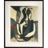 PABLO PICASSO, 'Femme Assise', giclee lithograph, 66cm x 51cm, signed 'collection domaine Picasso'