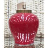 PAOLO MOSCHINO MELROSE JAR RUBY TABLE LAMP, 41cm H.