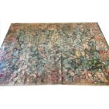 VINTAGE FRENCH TAPESTRY, 280cm x 190cm.