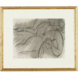 HENRI MATISSE, collotype B1, Seated Woman, signed in the plate, edition: 950, printed by Martin
