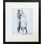 GETTY IMAGES GALLERY, '007 catches Ursula, 1962', 35cm x 27cm, framed.