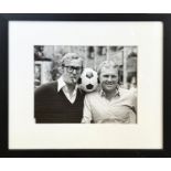 GETTY IMAGES GALLERY, 'Caine and Moore, 2nd September 1981', photographer: Ray Moreton, 27cm x 35cm,