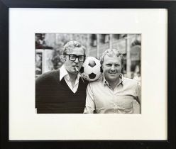 GETTY IMAGES GALLERY, 'Caine and Moore, 2nd September 1981', photographer: Ray Moreton, 27cm x 35cm,