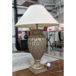 FINE ART LAMPS TABLE LAMP, 81cm H with a shade.