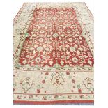 FINE SOUMAK KHOTAN DESIGN CARPET, 340cm x 232cm.