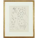 HENRI MATISSE, Seated Woman, 24cm x 32.5cm, collotype L17m signed in the plate, Edition 950, printed