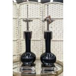 FREDERICK COOPER EDEN TABLE LAMPS, a pair, 82cm H. (2)